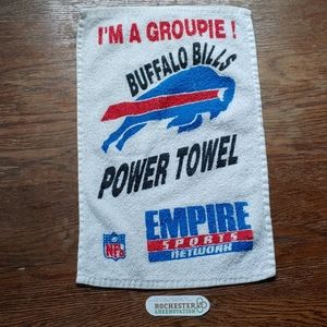 ****SOLD***Vintage Buffalo Bills Groupie Power Towel